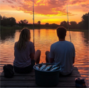 Fishing Sunset